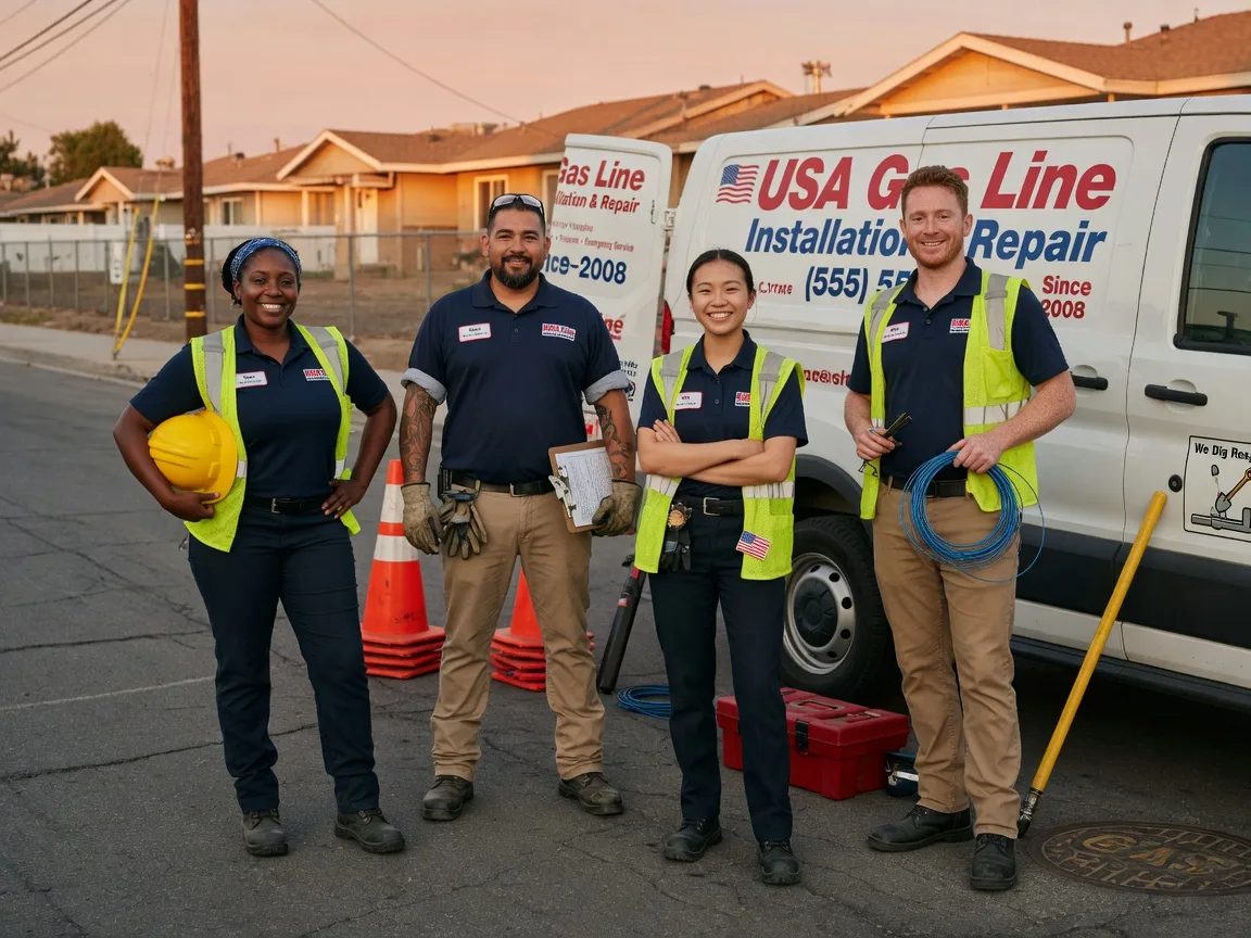 Gas Line Installation company in Blountville, TN
